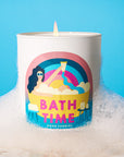 Bath Time Scented Candle