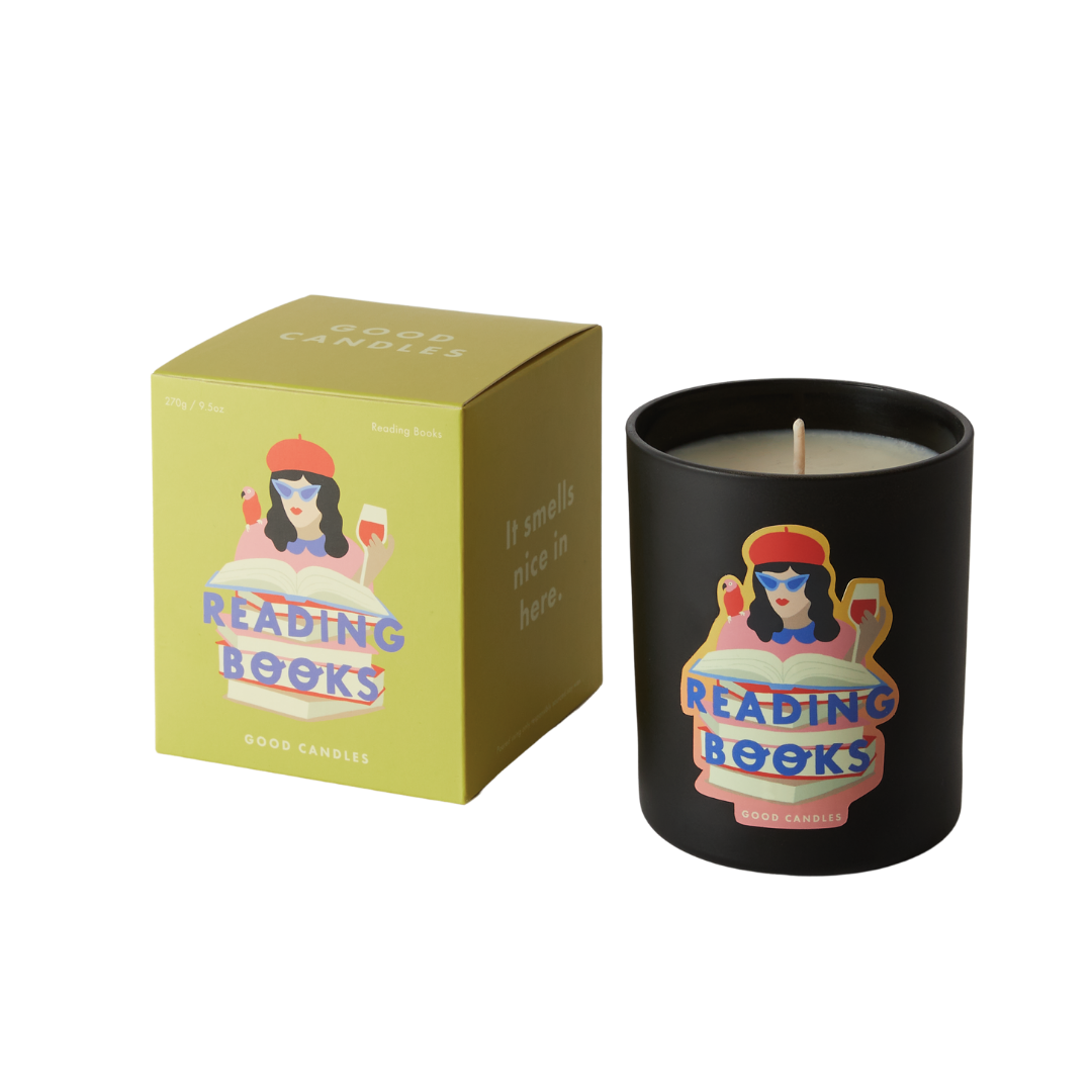 Candles - Reading Books Soy Wax Scented Candle