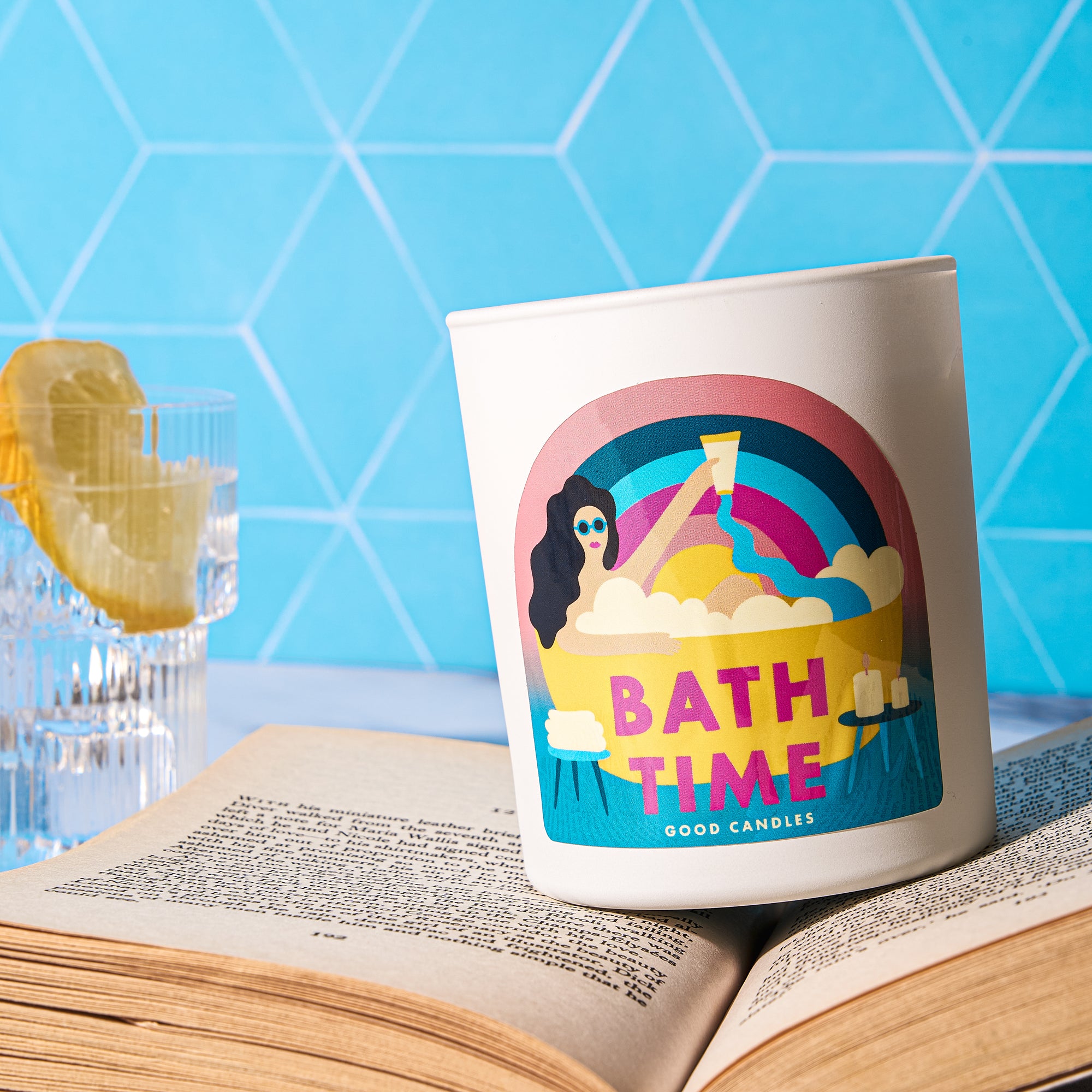 Bath Time Scented Candle