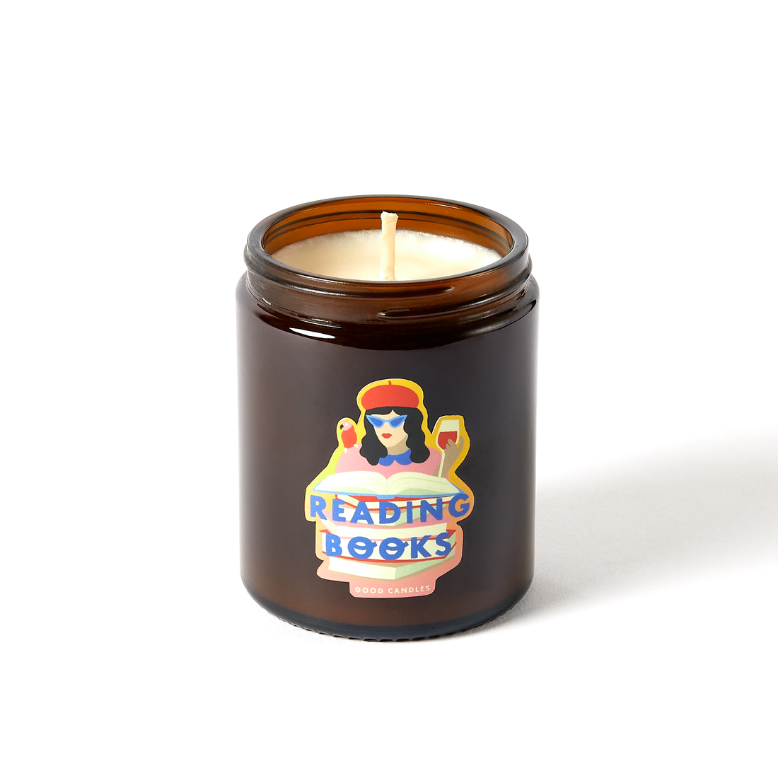 Reading Books Scented Travel Candle